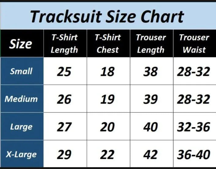 Men's Black White Printed Jersey Tracsuit For Men