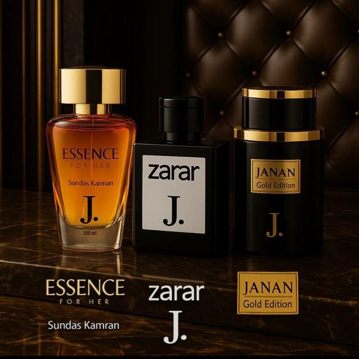 3 in 1 JANAN, Essence & Zarar By Junaid Jamshed