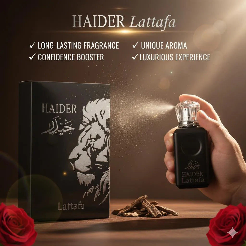HAIDER Lattafa : Long-Lasting Luxury Scent