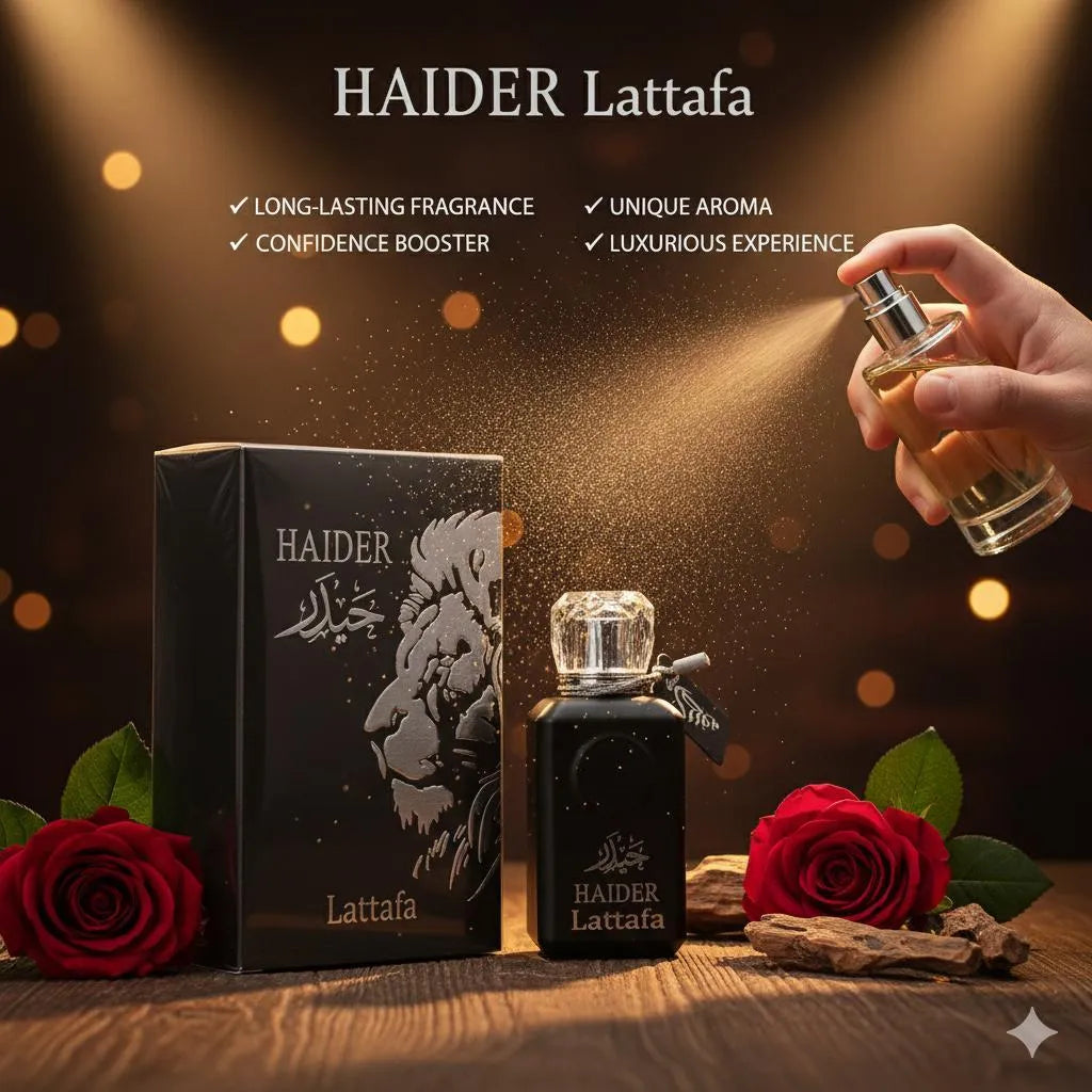 HAIDER Lattafa : Long-Lasting Luxury Scent