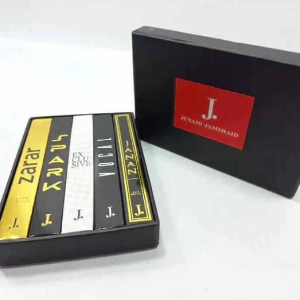 Junaid Jamshed Long Lasting Pocket Perfume- Pack Of 5